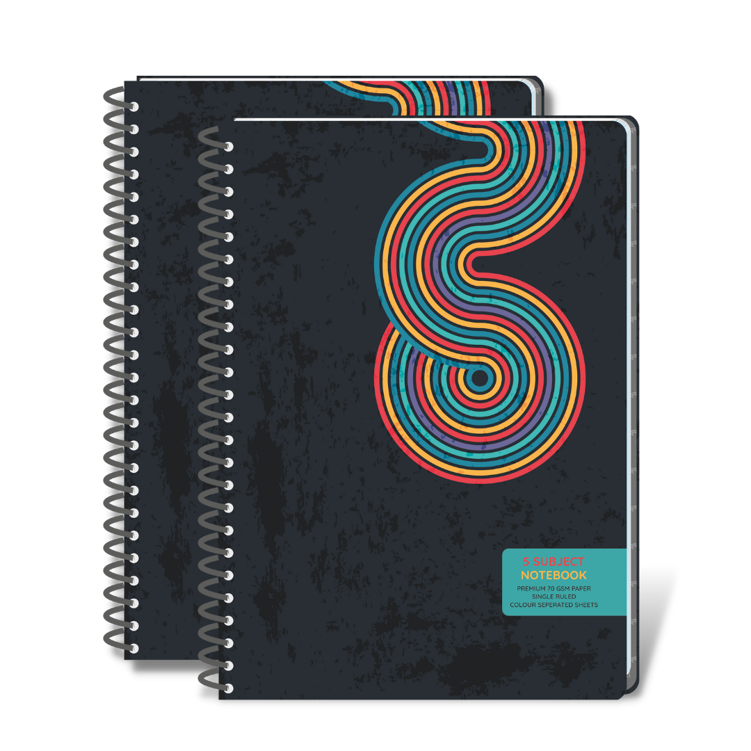 Big A4 Size Ring Notebook, Pack of 6