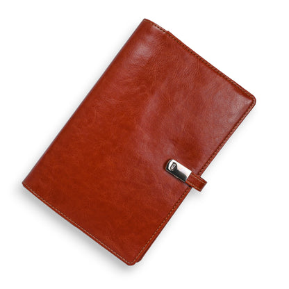 PRAGYA Elite Collection | A5 Notebook & Document Organizer with Magnetic Closure, Card Slots & Note Pockets