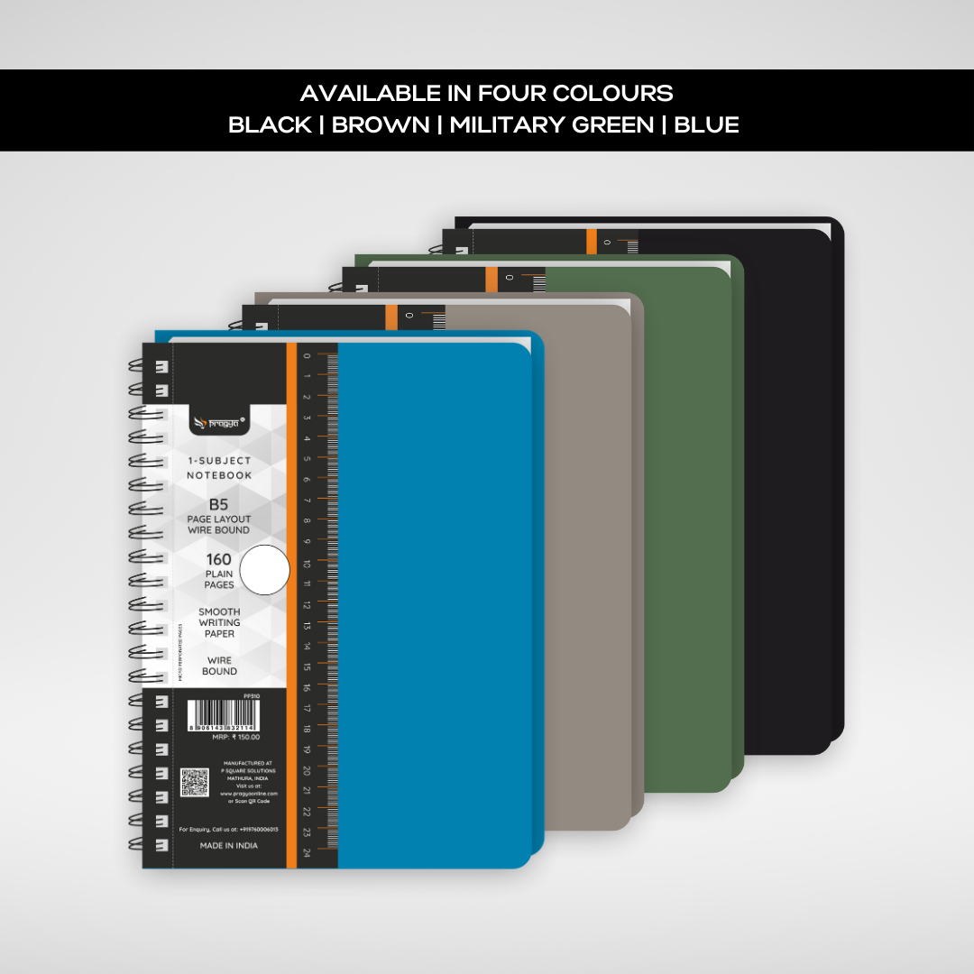 A4 Notebooks 5 Pack